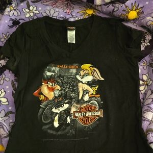 Harley-Davidson Black Rally Girls Tee